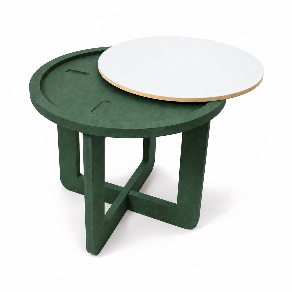 Side table removable top (white top)