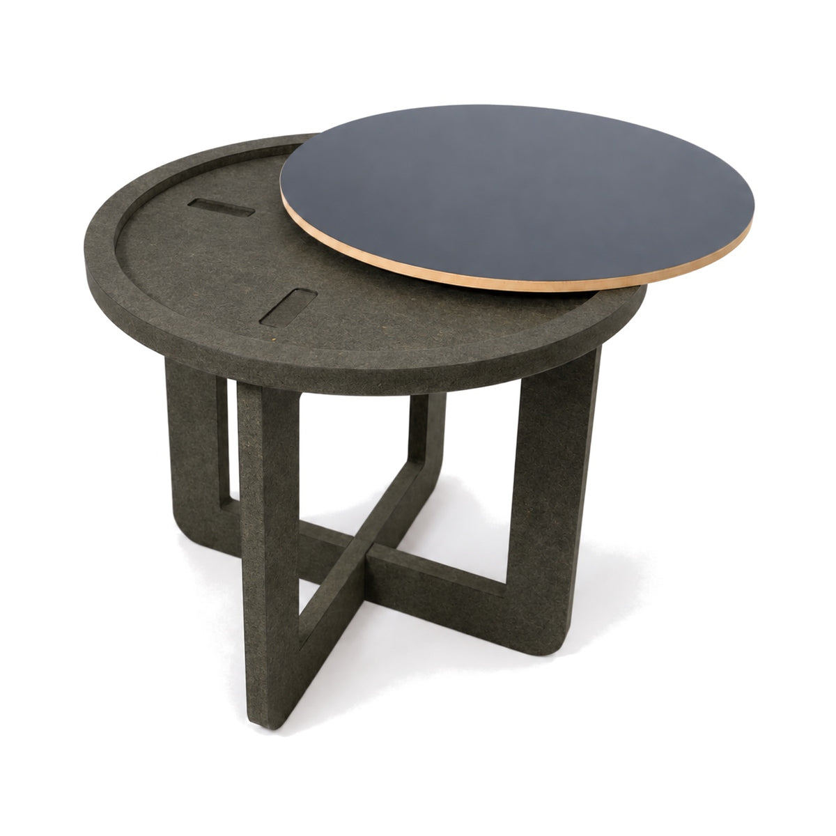 Side table removable top (black top)