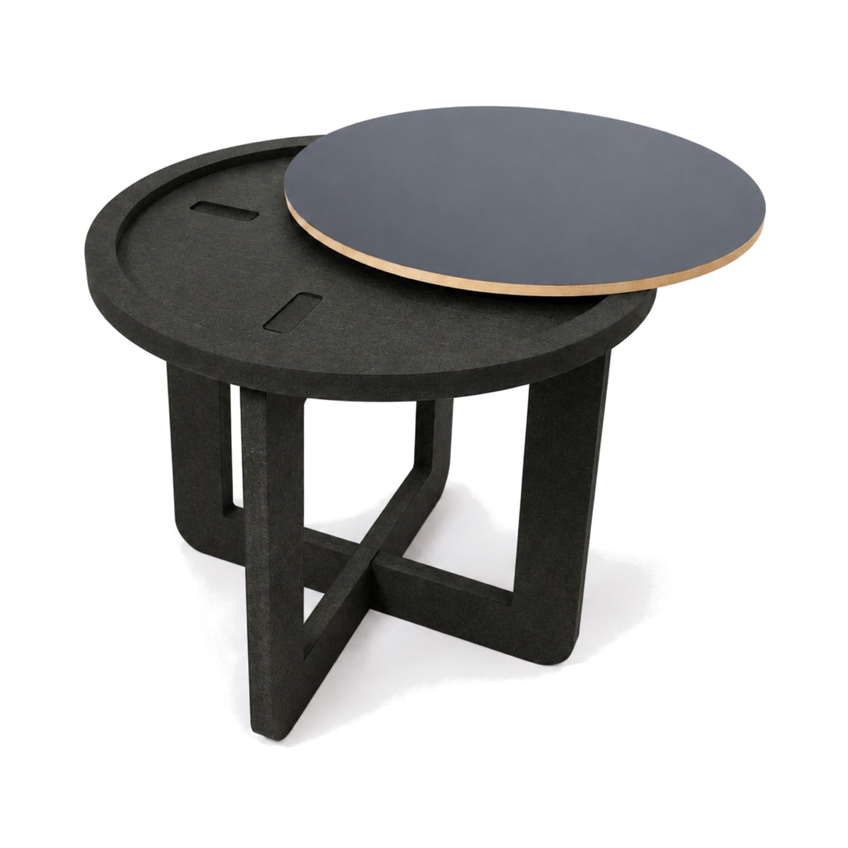 Side table removable top (black top)