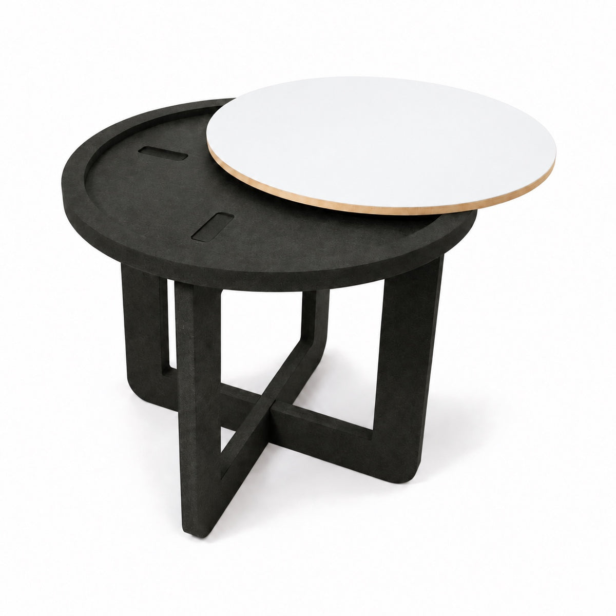 Side table removable top (white top)