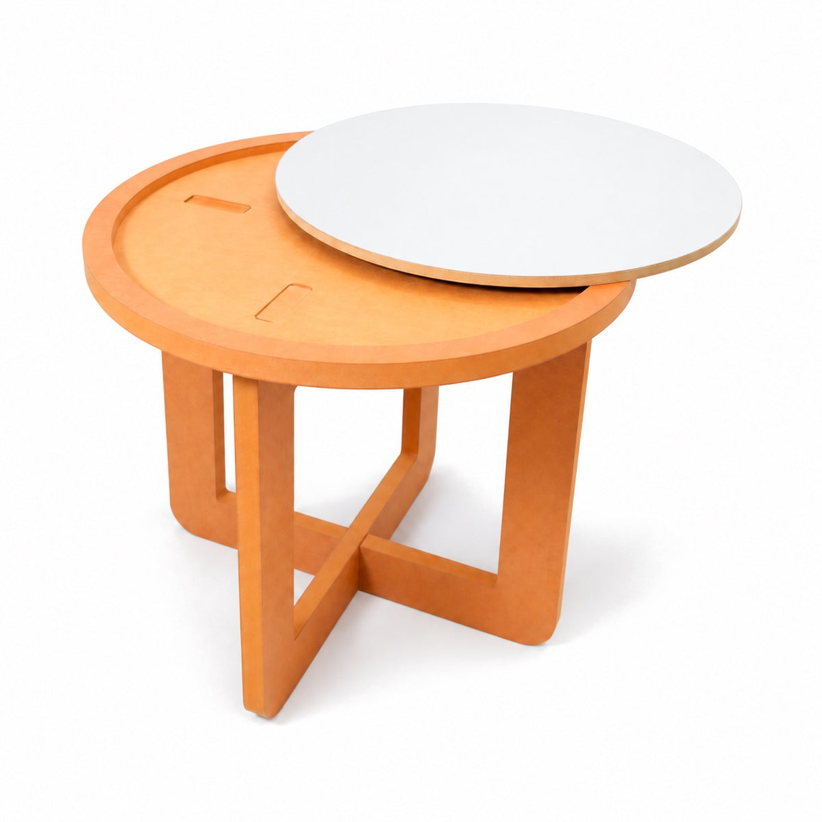 Side table removable top (white top)