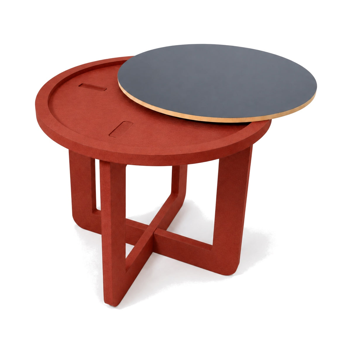 Side table removable top (black top)