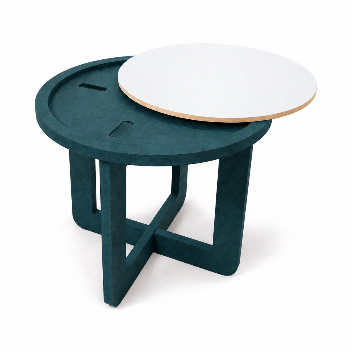Side table removable top (white top)