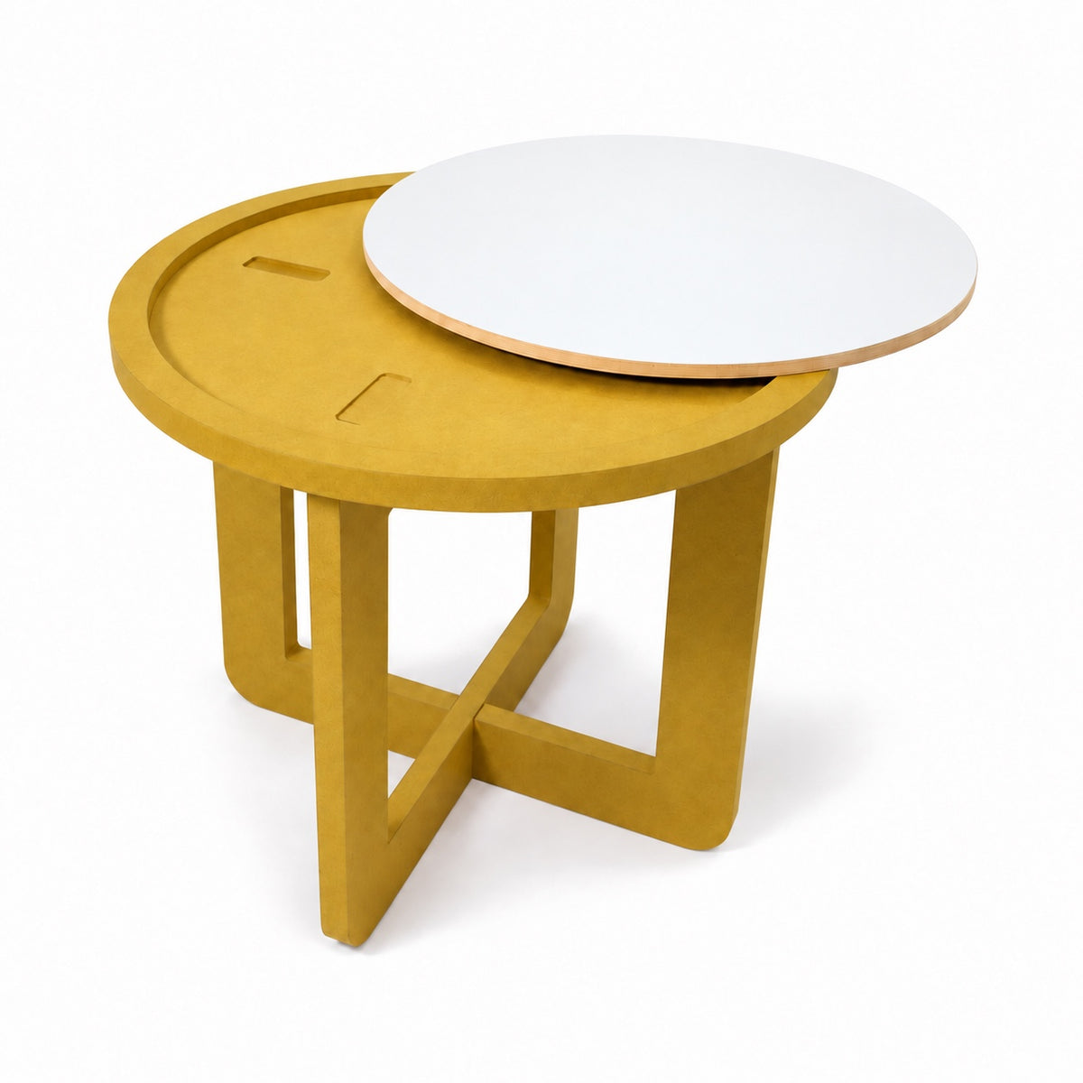 Side table removable top (white top)