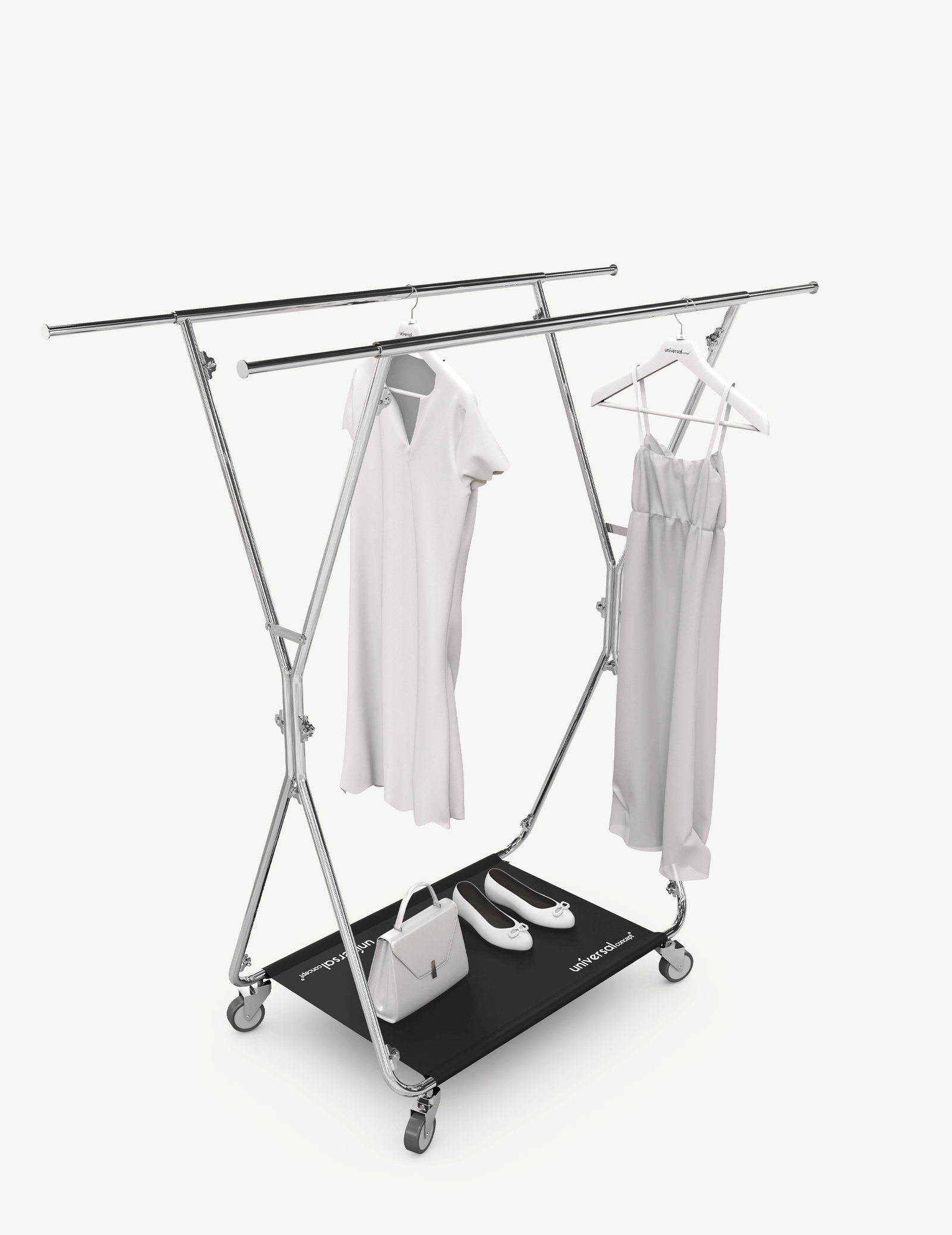 Double Adjustable Foldable Stand